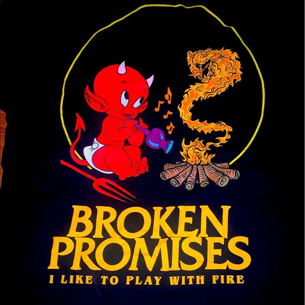 Broke Promises Red Baby Devil Shirt